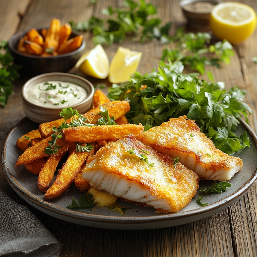 lectin free fish and chips